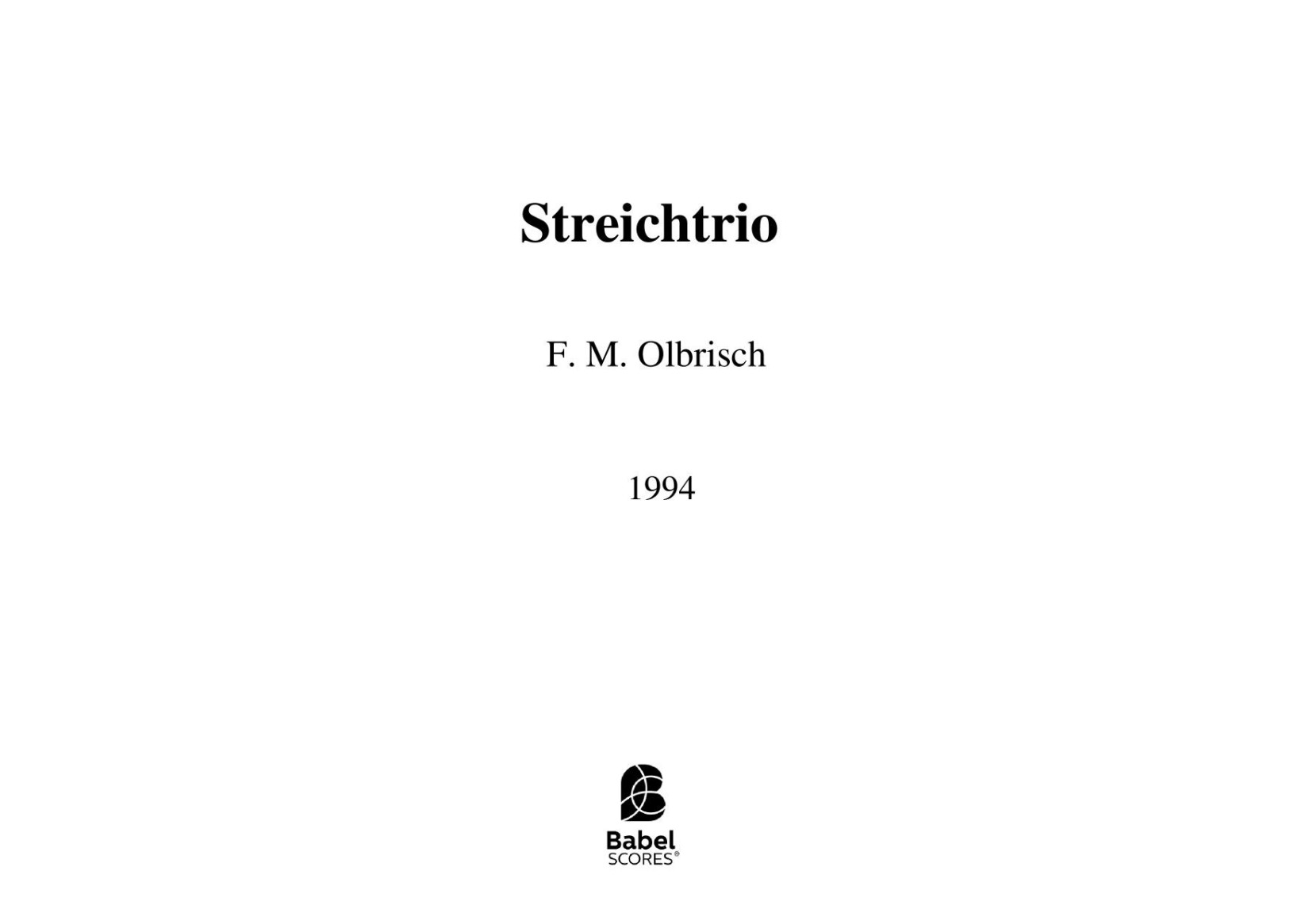 Streichtrio