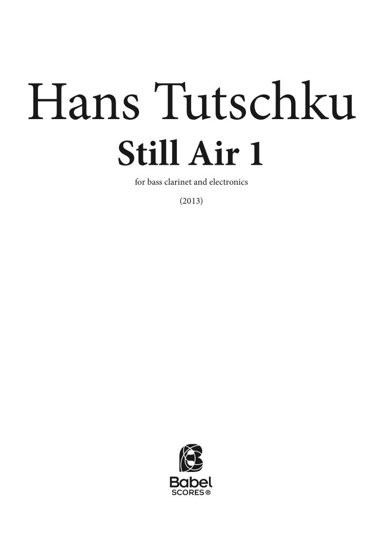 Still Air I