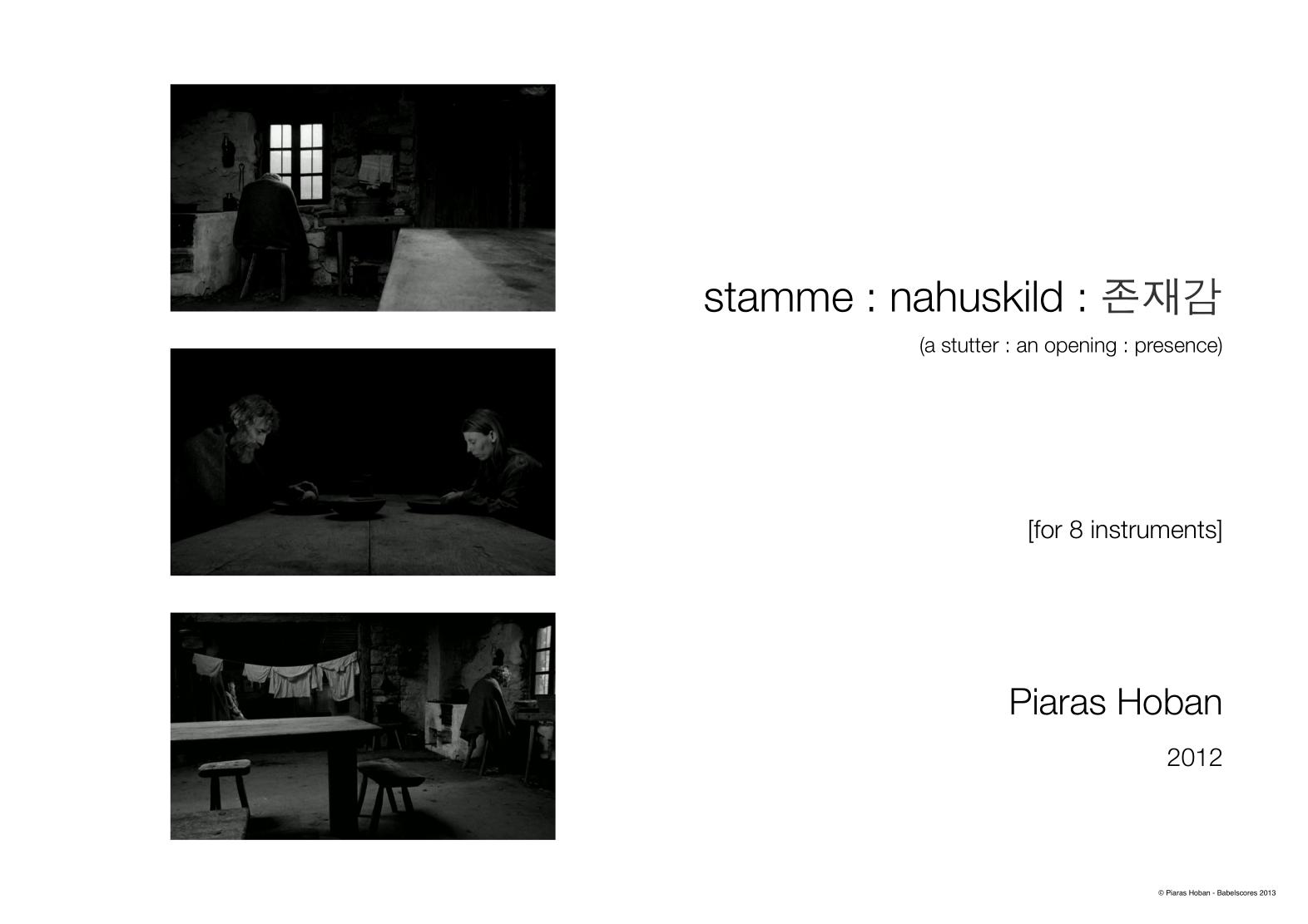 stamme nahuskild