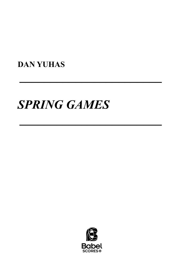 Spring Games