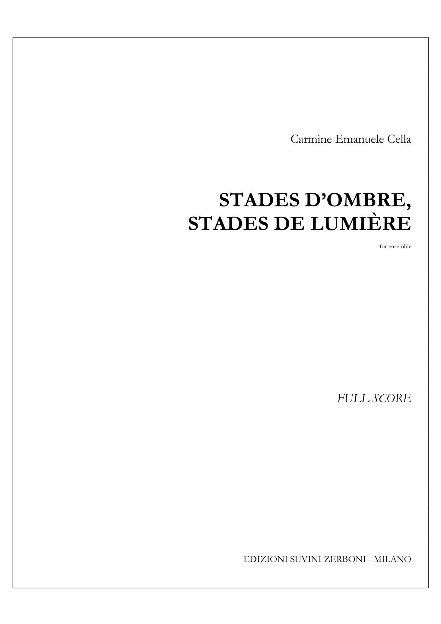 Stades d'ombres, stades de lumière