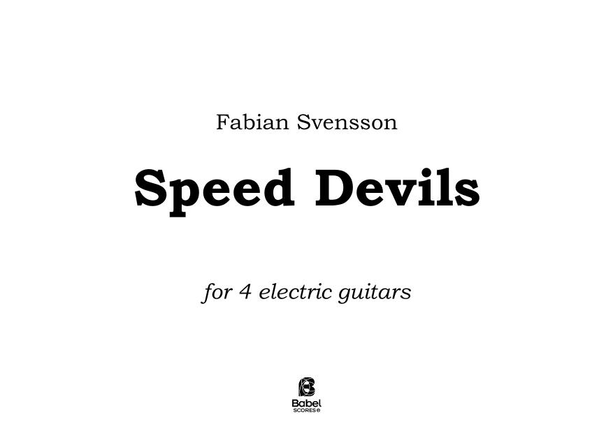 Speed Devils