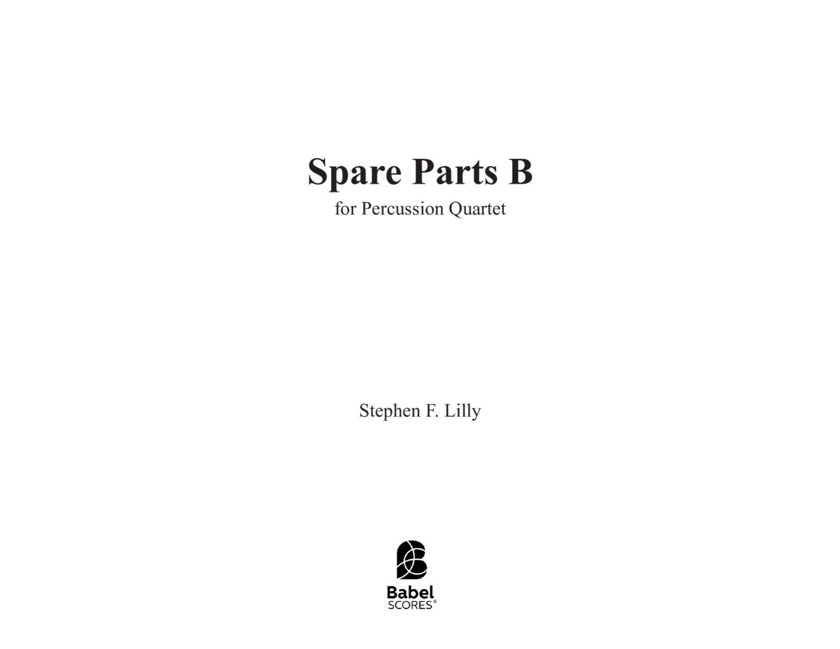 Spare Parts B