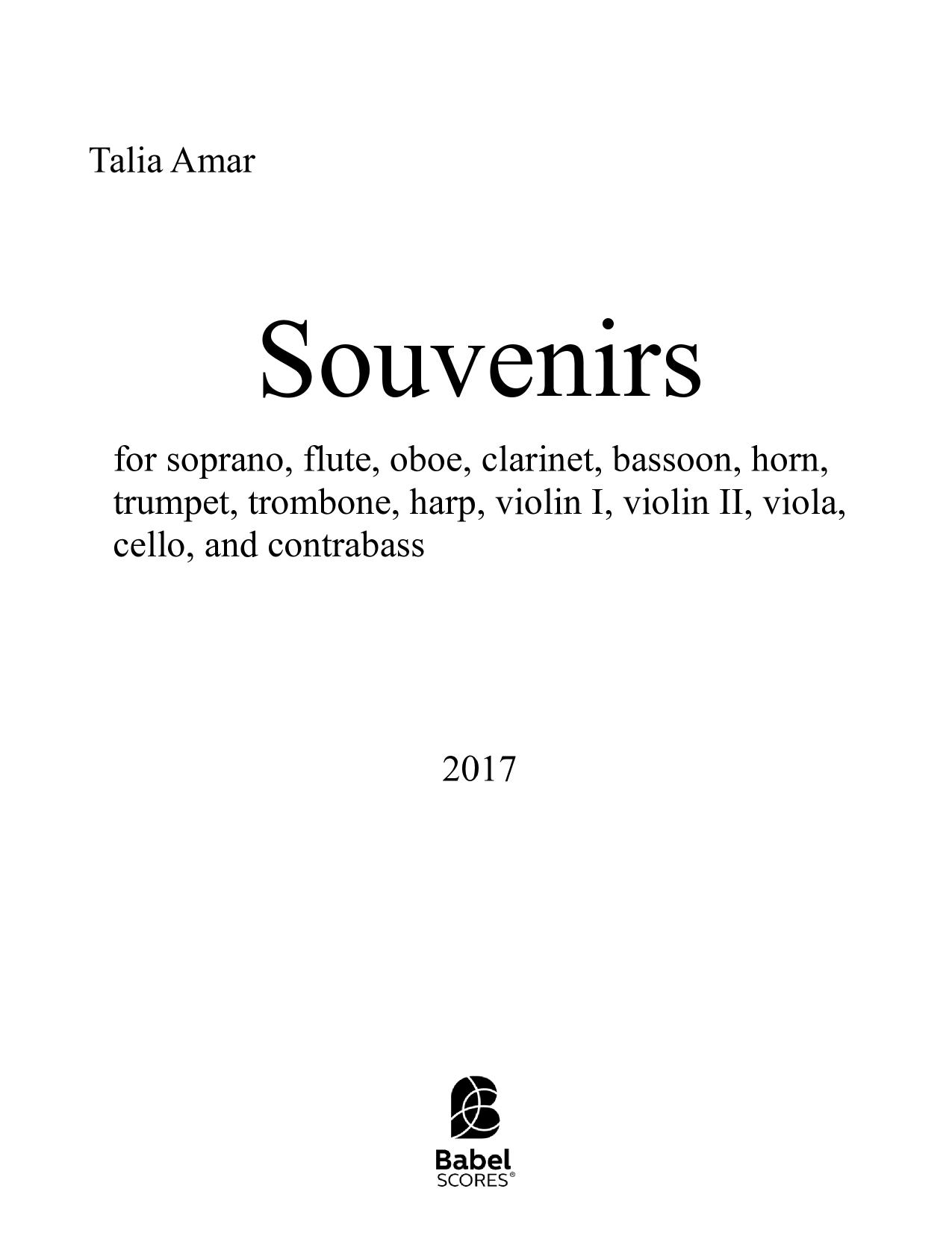 Souvenirs