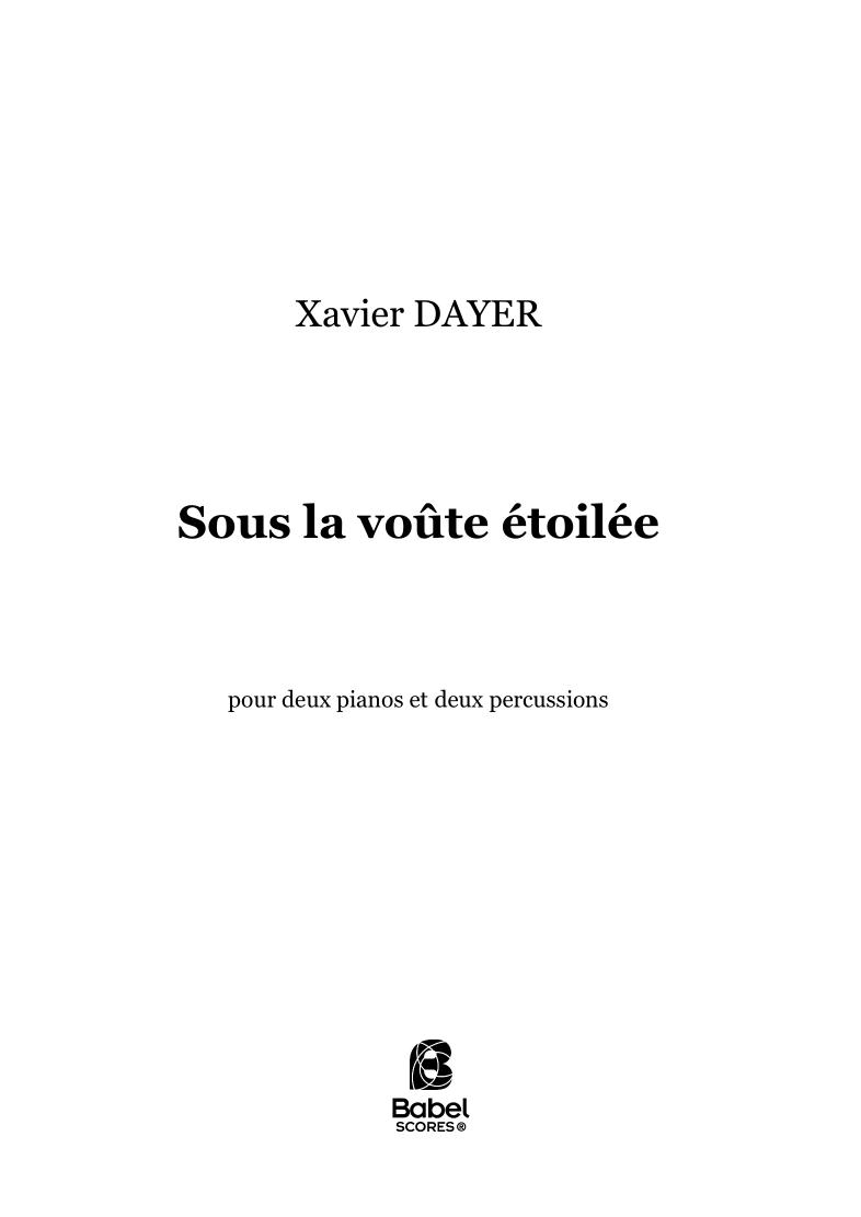 Sous la voûte étoilée