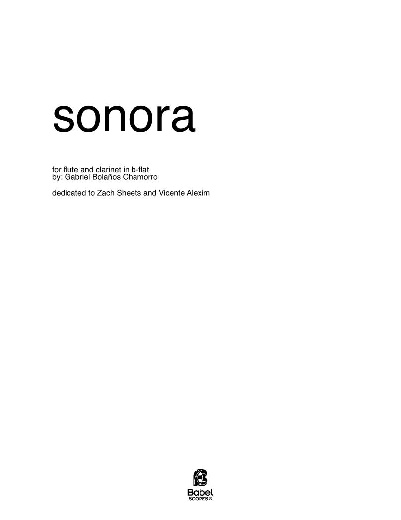 Sonora