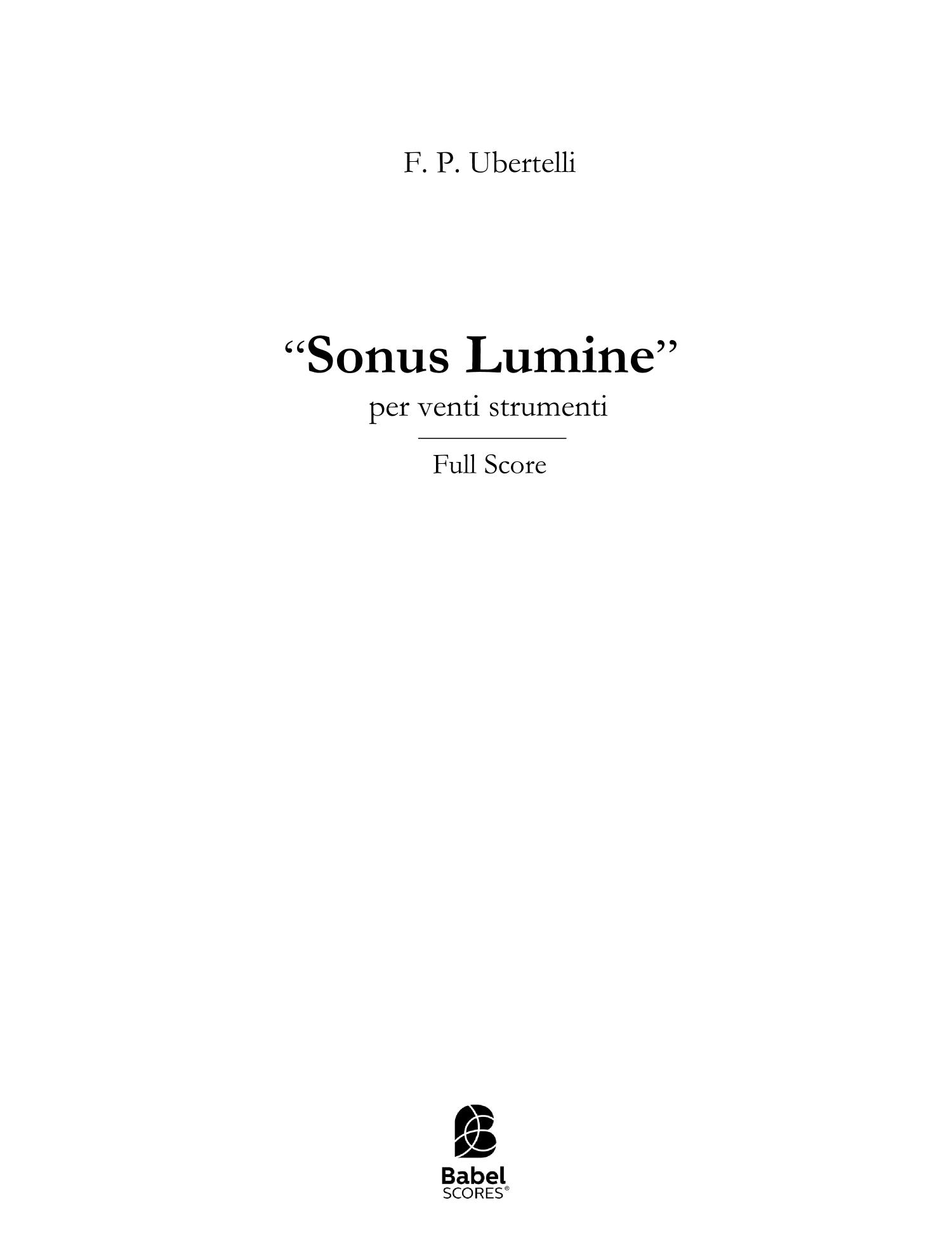 Sonus Lumine