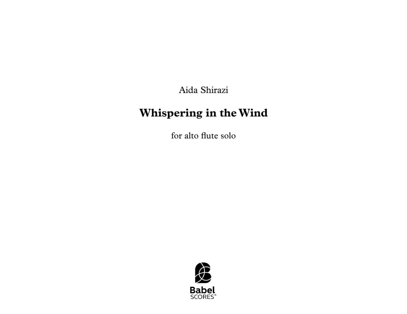 Whispering in the Wind