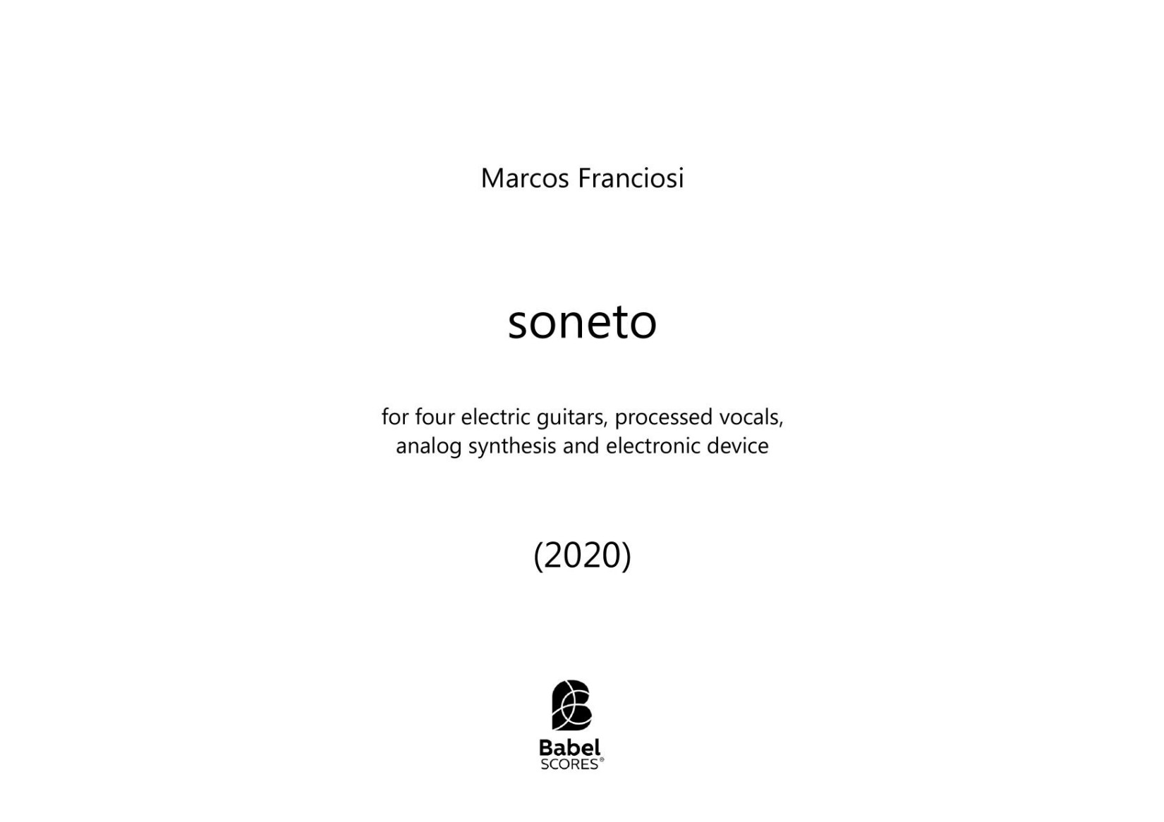Soneto