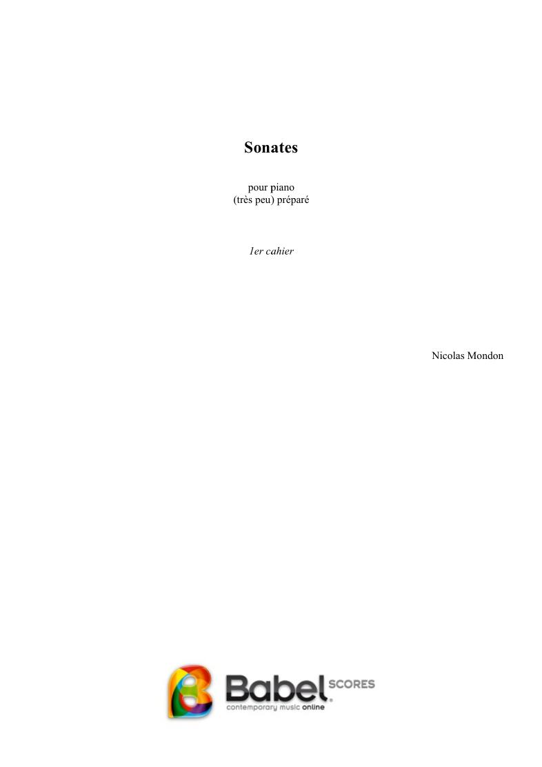 Sonates