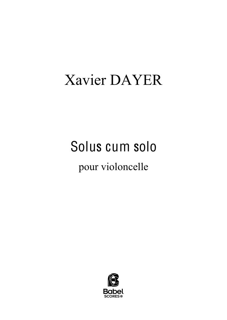 Solus cum solo