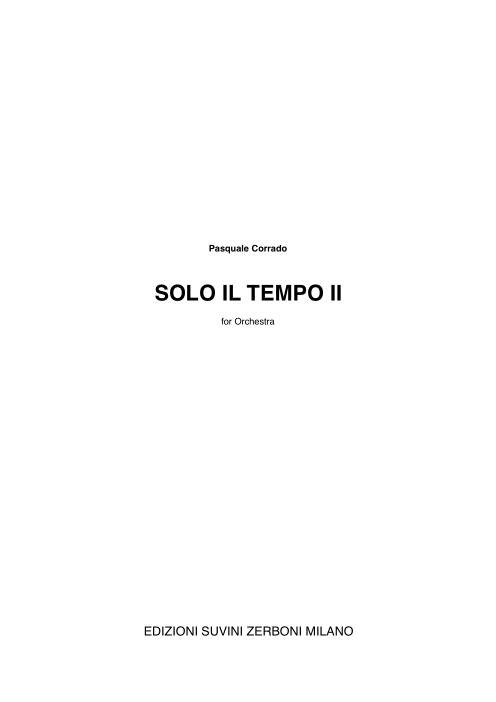 Solo il tempo
