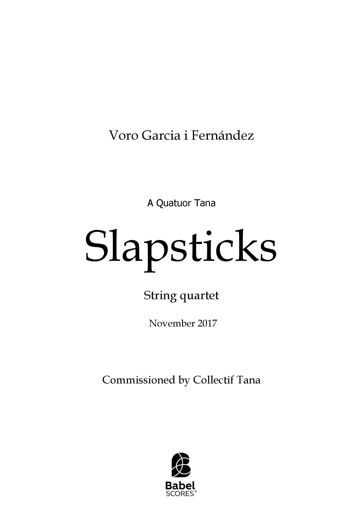 Slapsticks