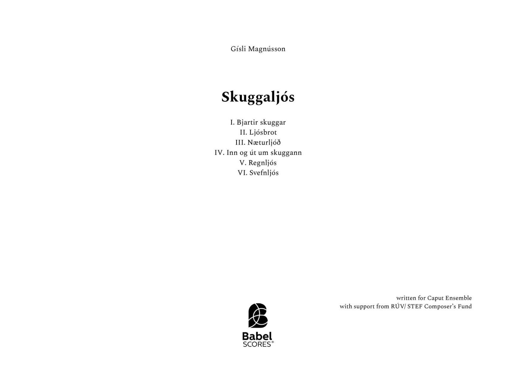 Skuggaljós