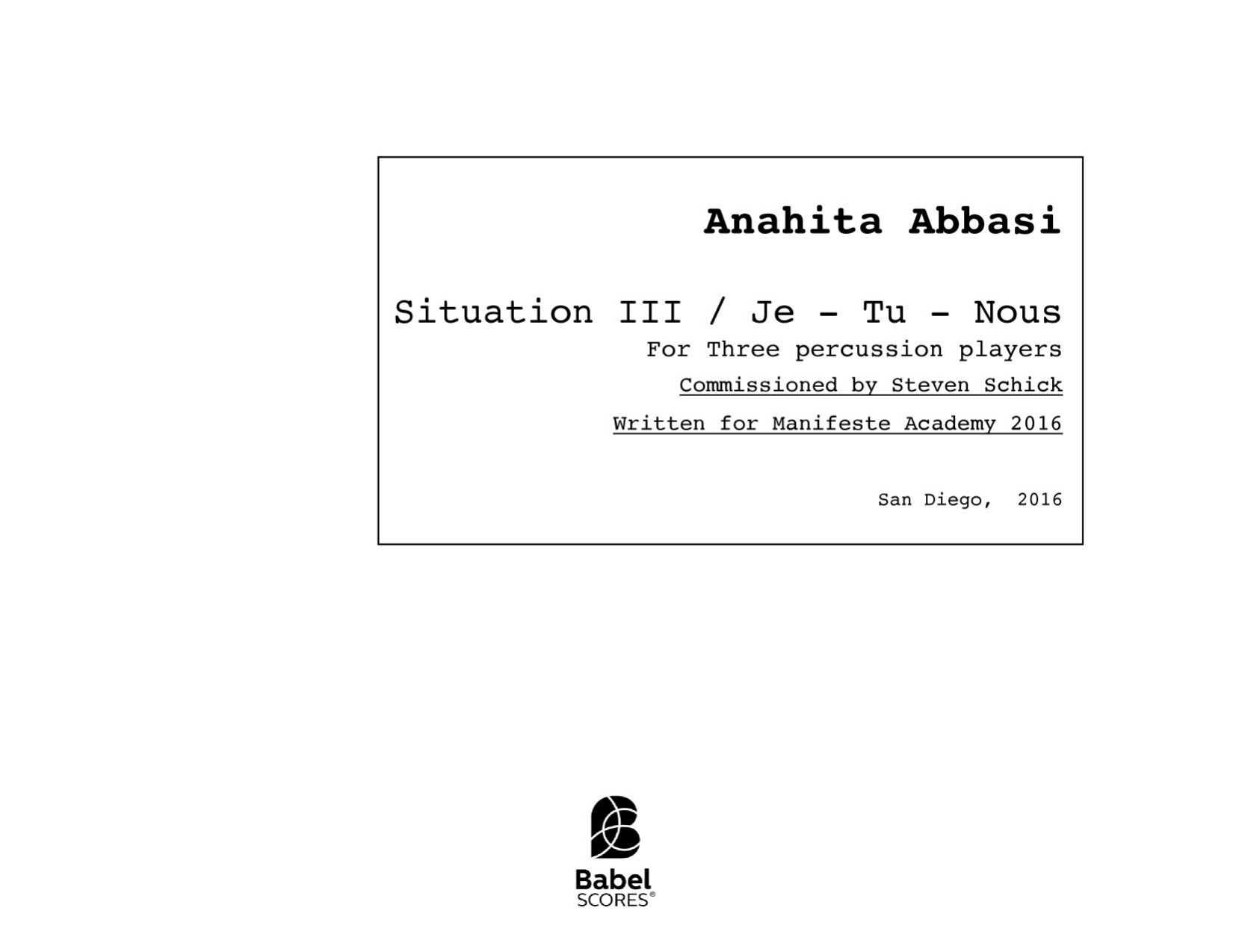 Situation III