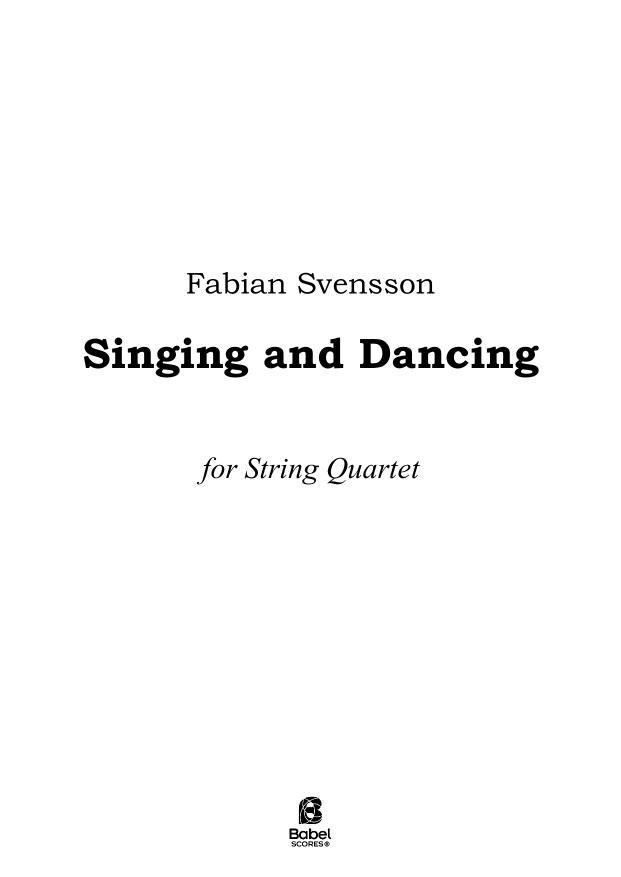 Singing and Dancing
