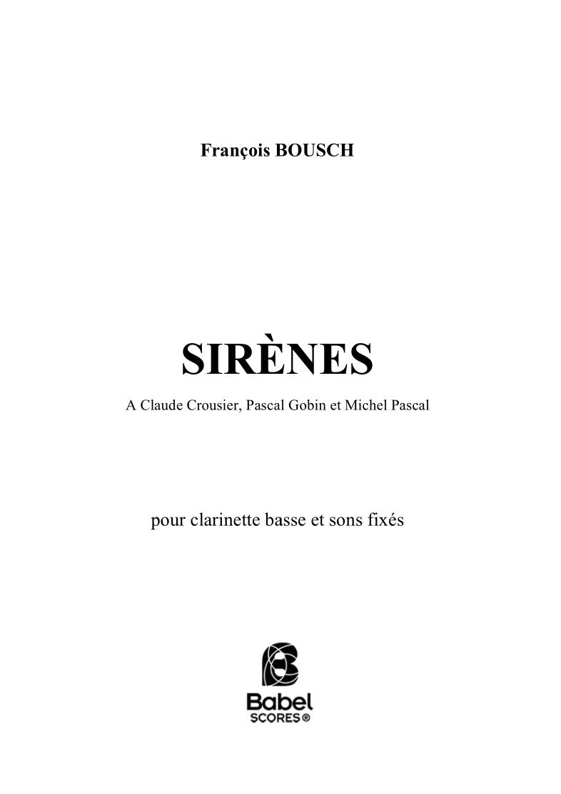 Sirènes