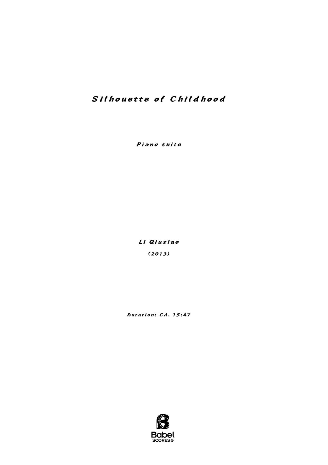 Silhouette of Childhood