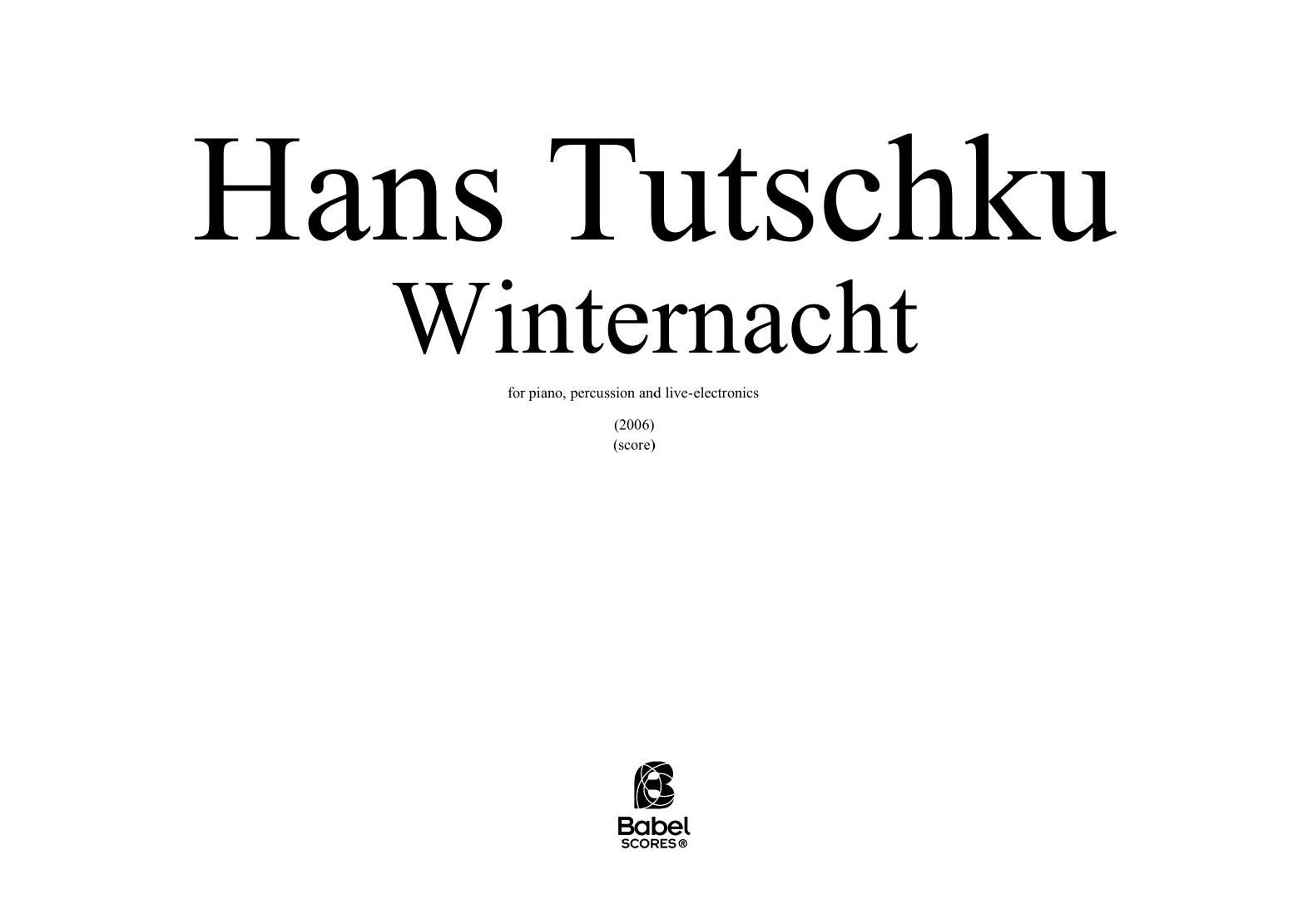 Winternacht