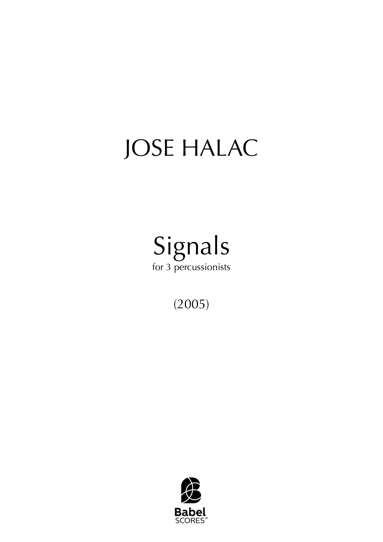 SIGNALS