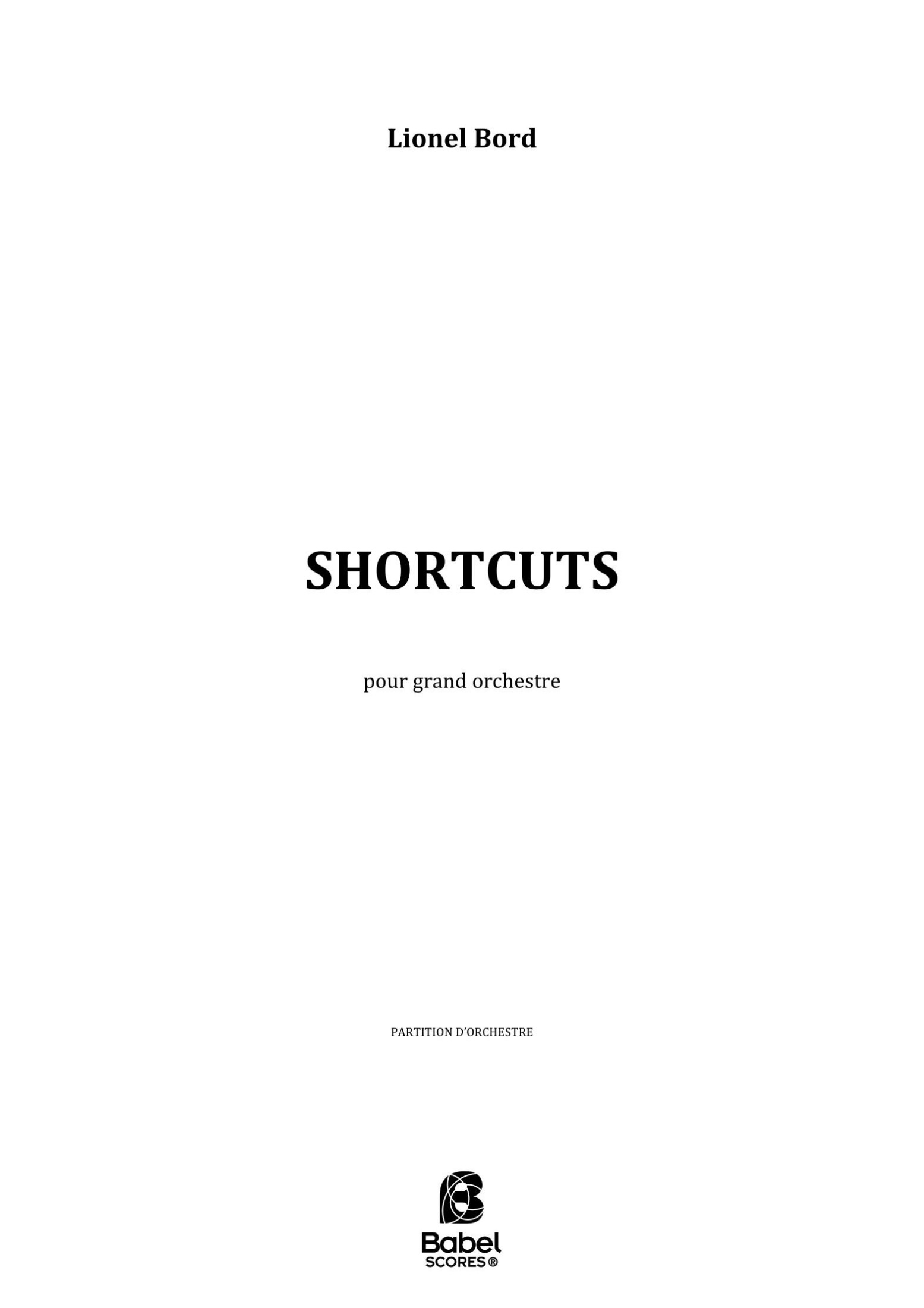 Shortcuts