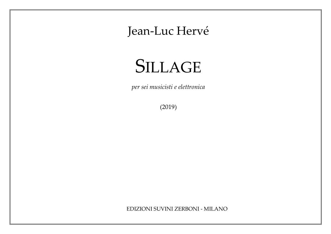 Sillage