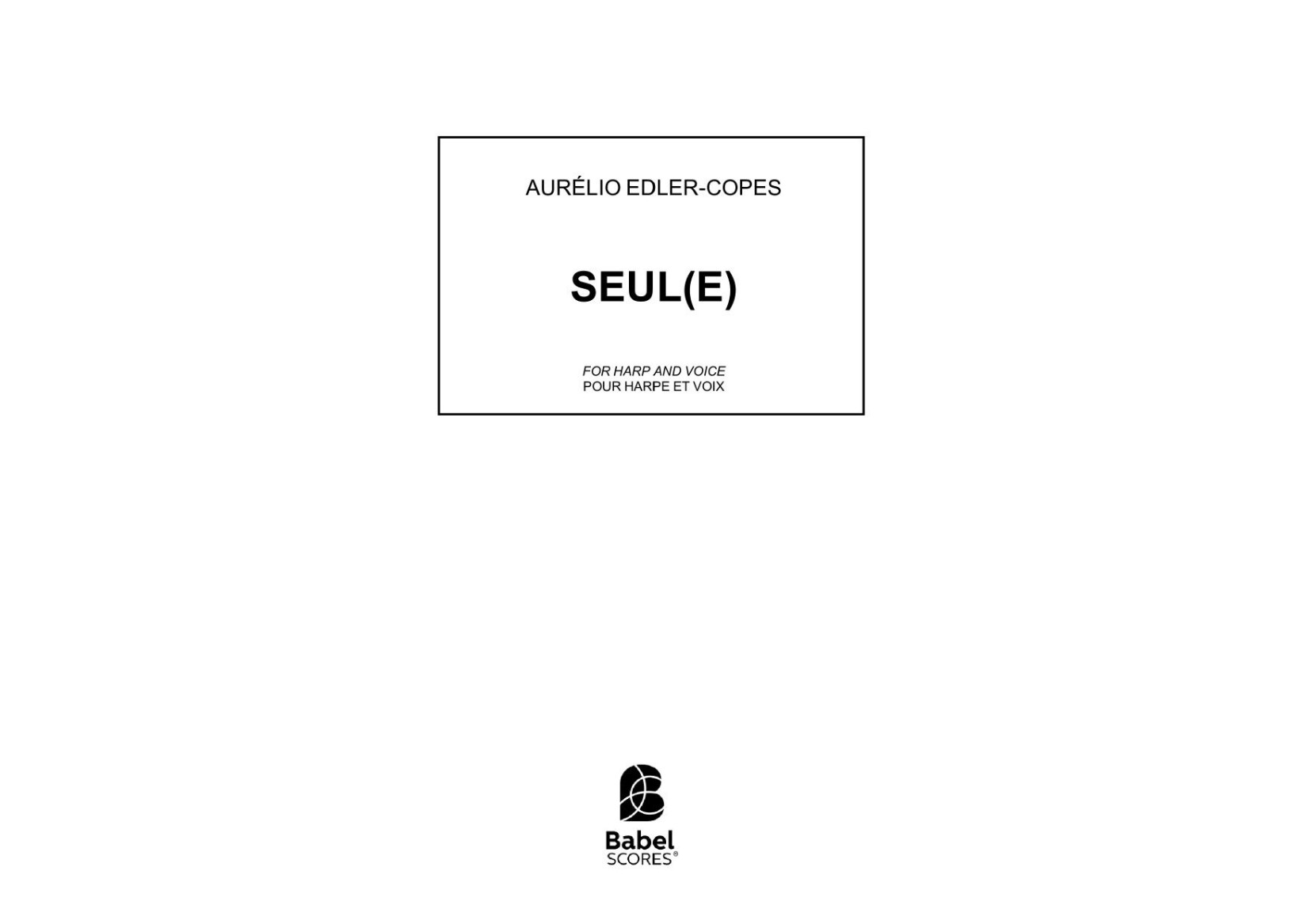 Seul(e)