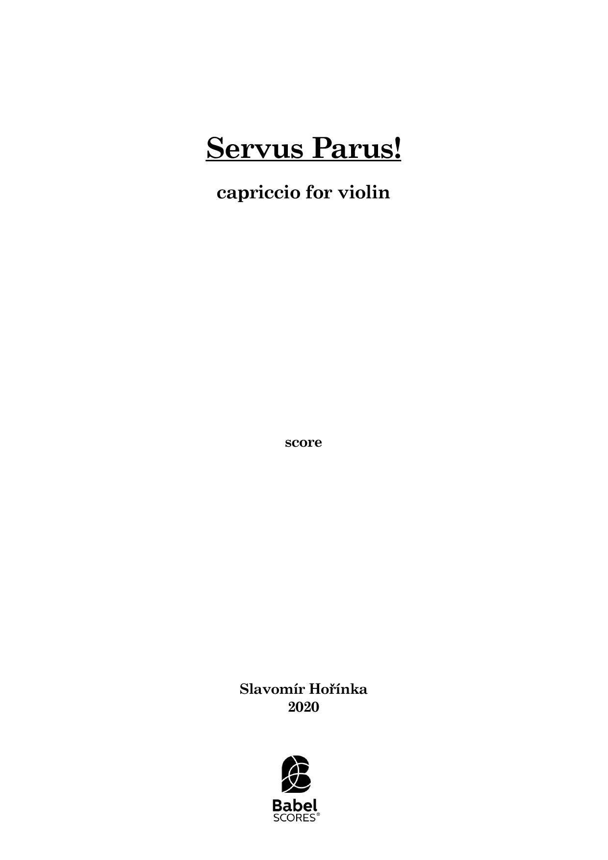Servus Parus!