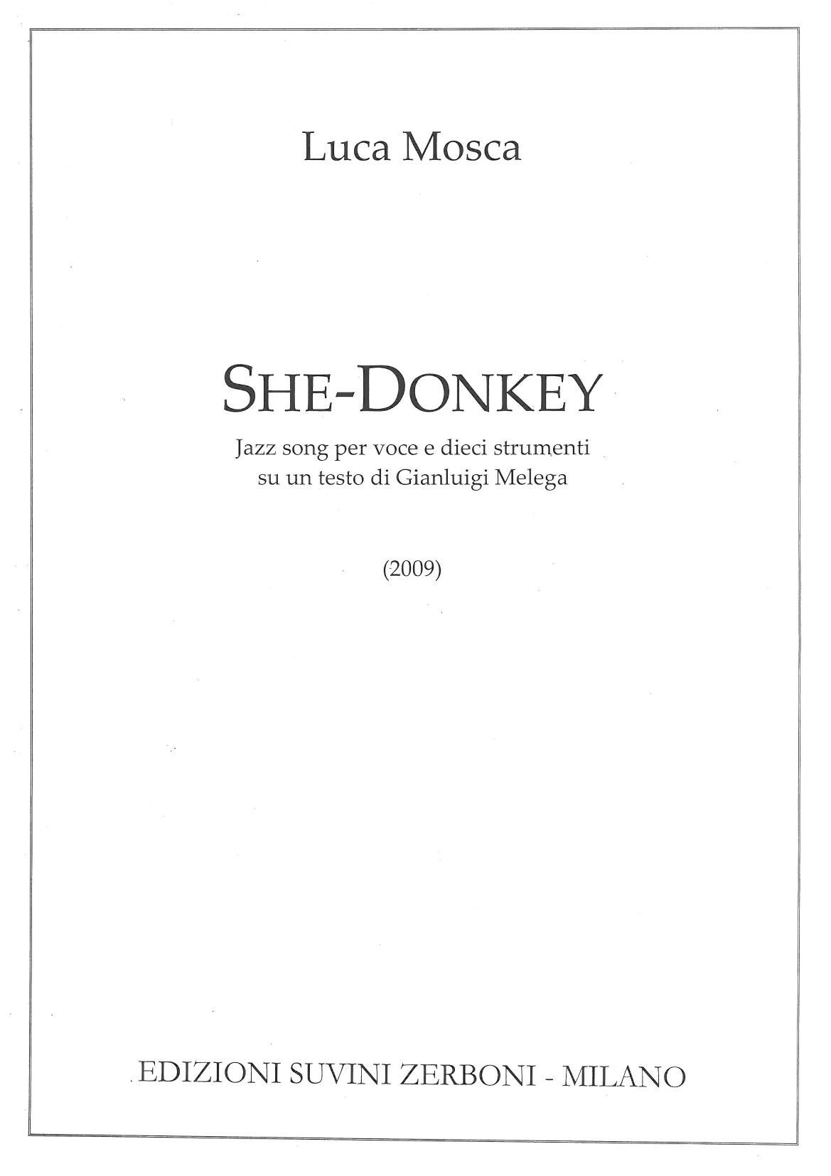 She donkey