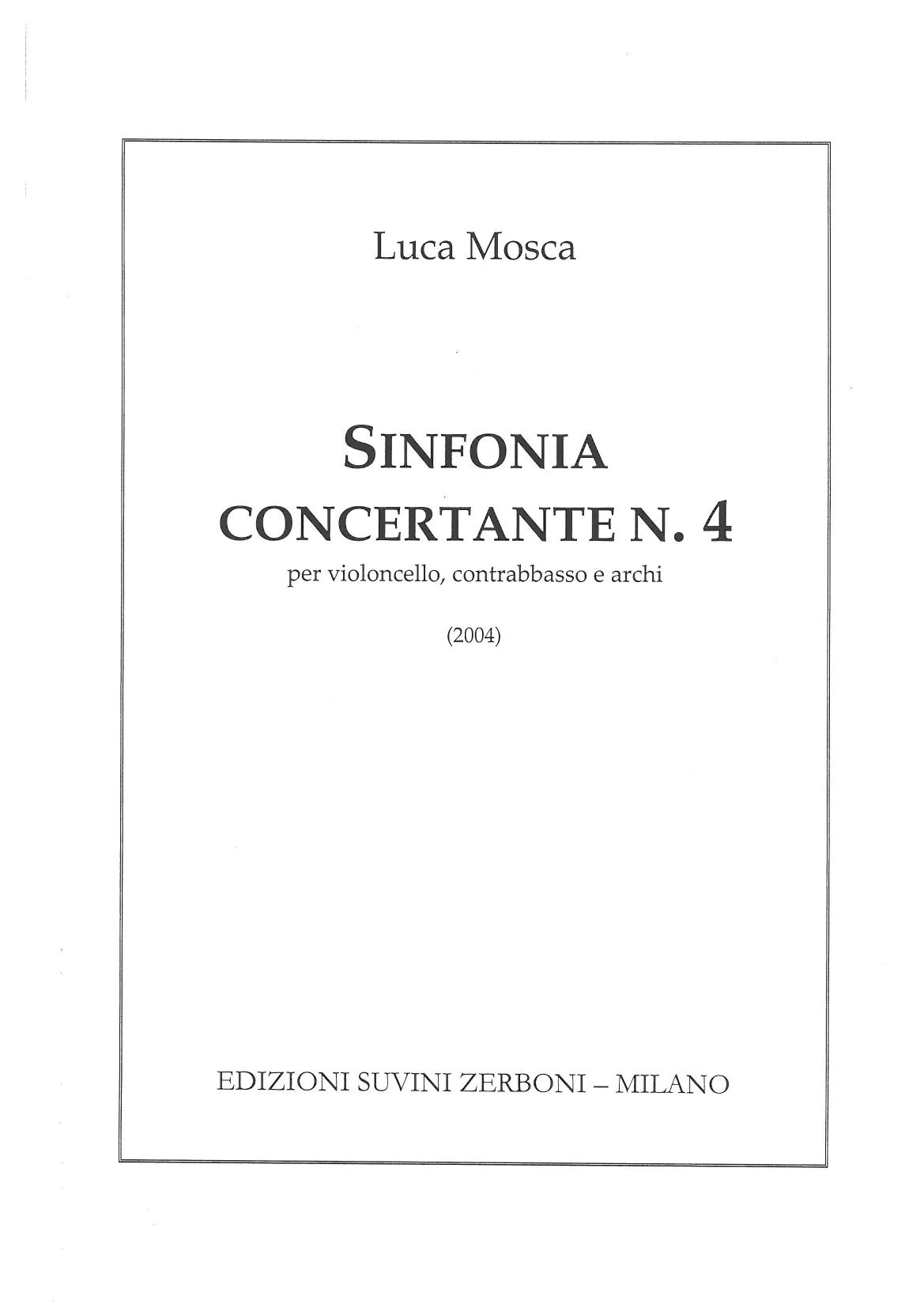 Sinfonia concertante N 4