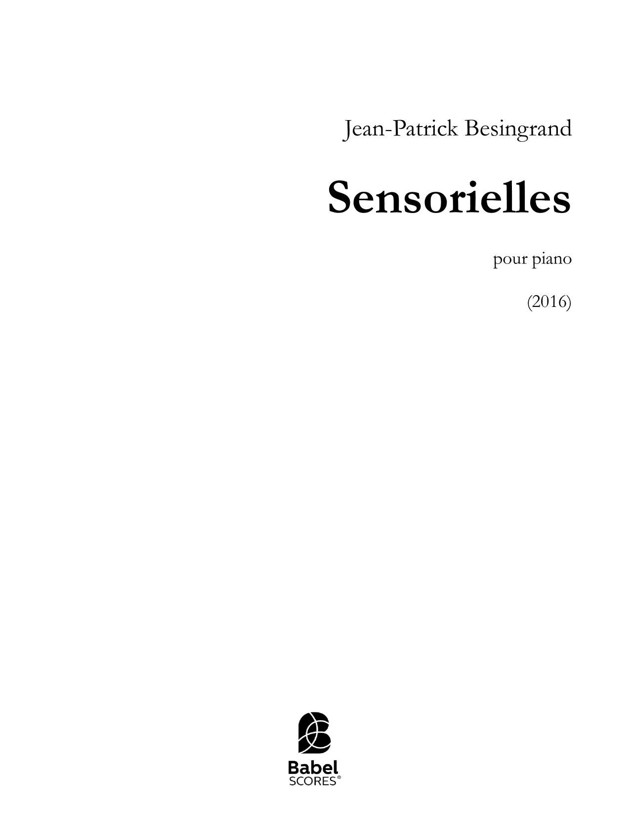 Sensorielles