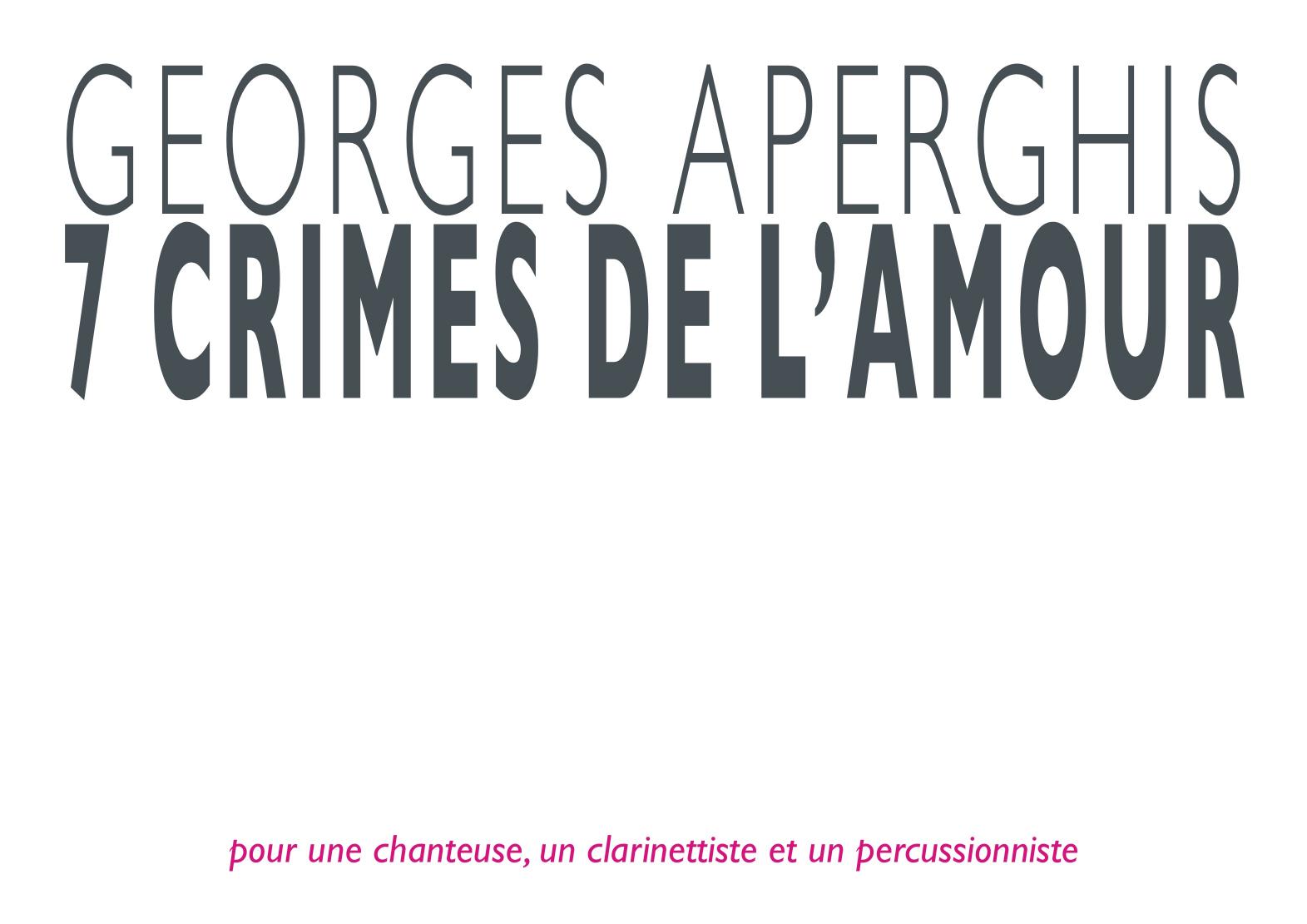 Sept Crimes de l'amour