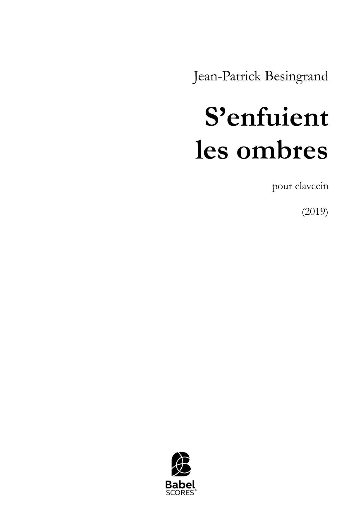 S'enfuient les ombres