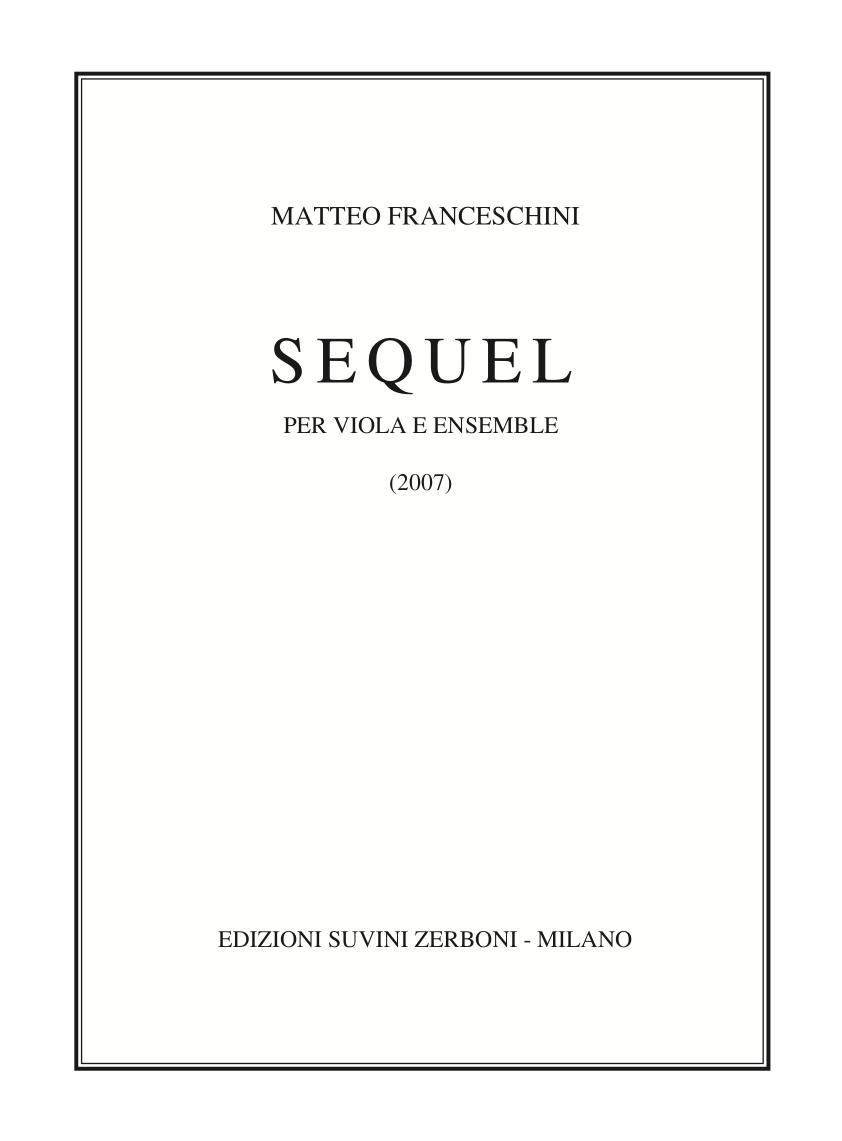 Sequel