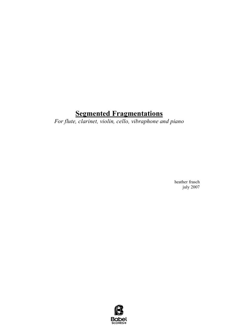 Segmented Fragmentations