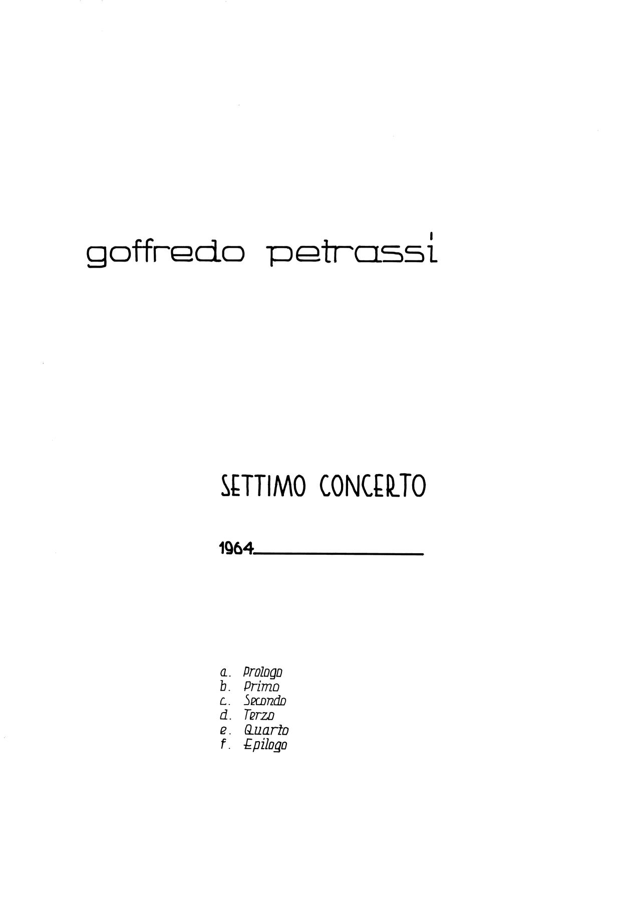 Settimo concerto