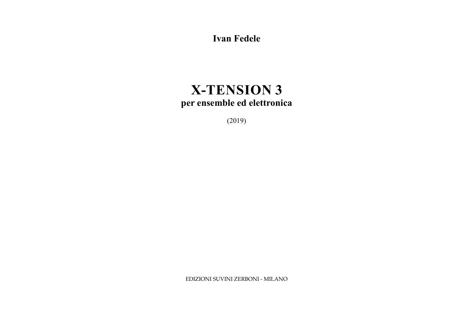 X tension 3