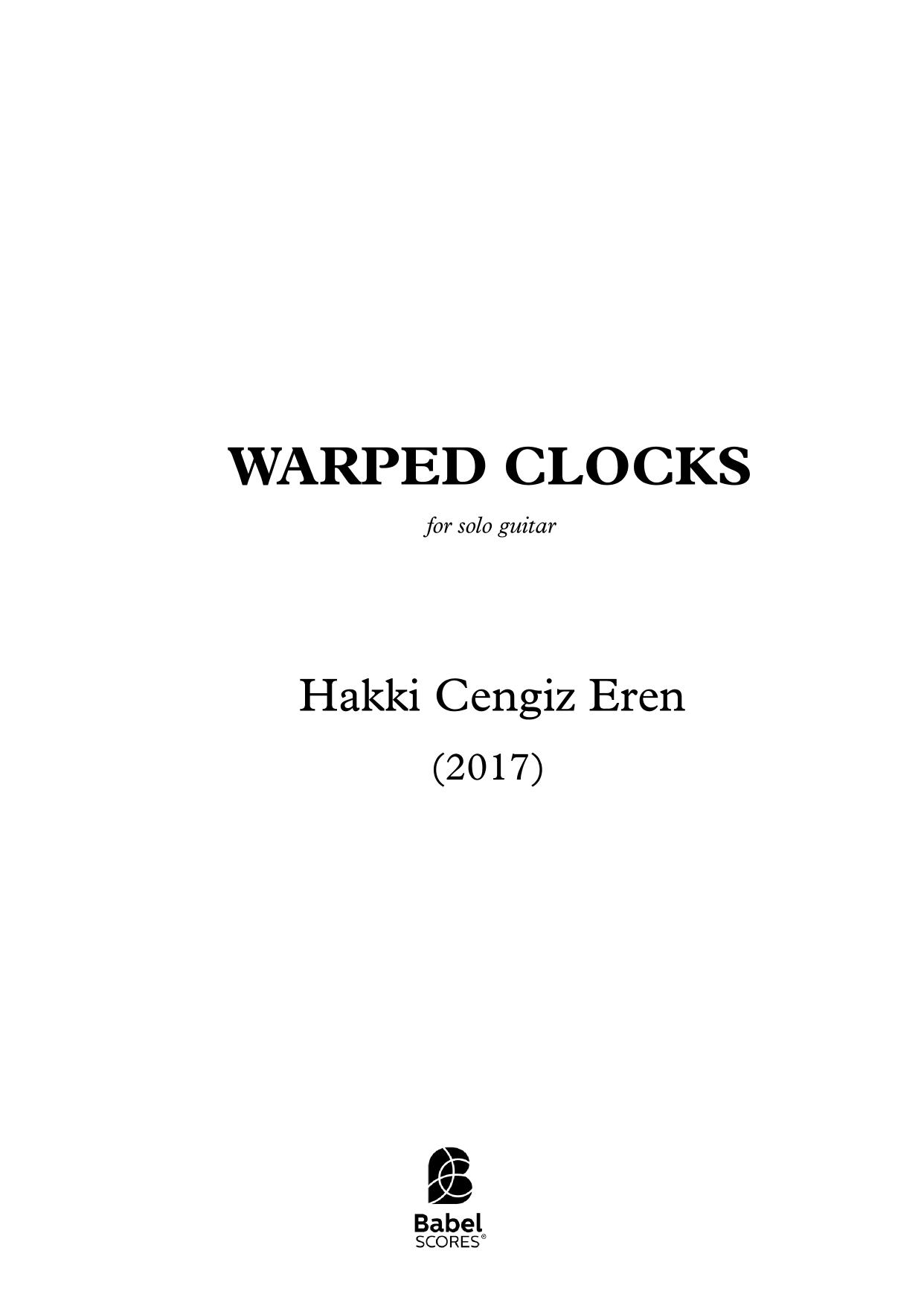 Warped Clocks