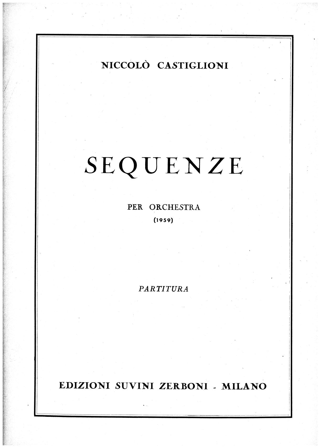 SEQUENZE