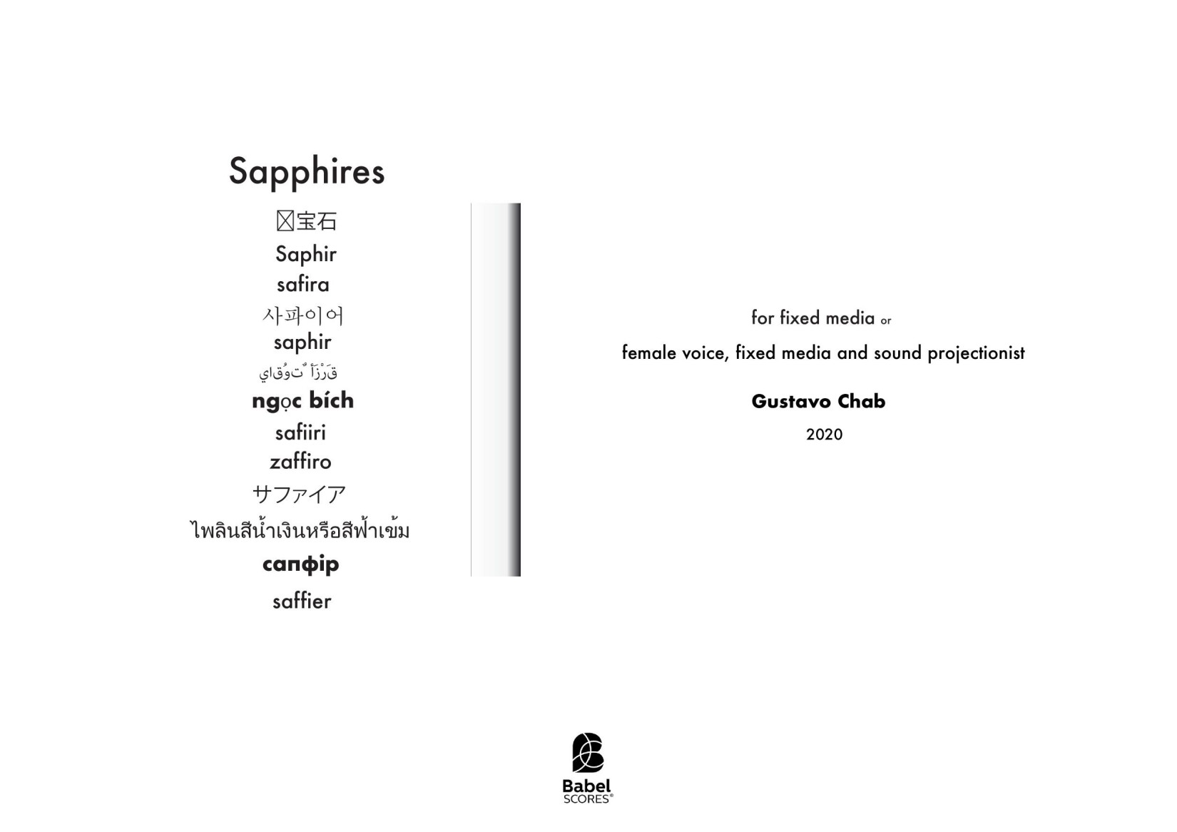 Sapphires