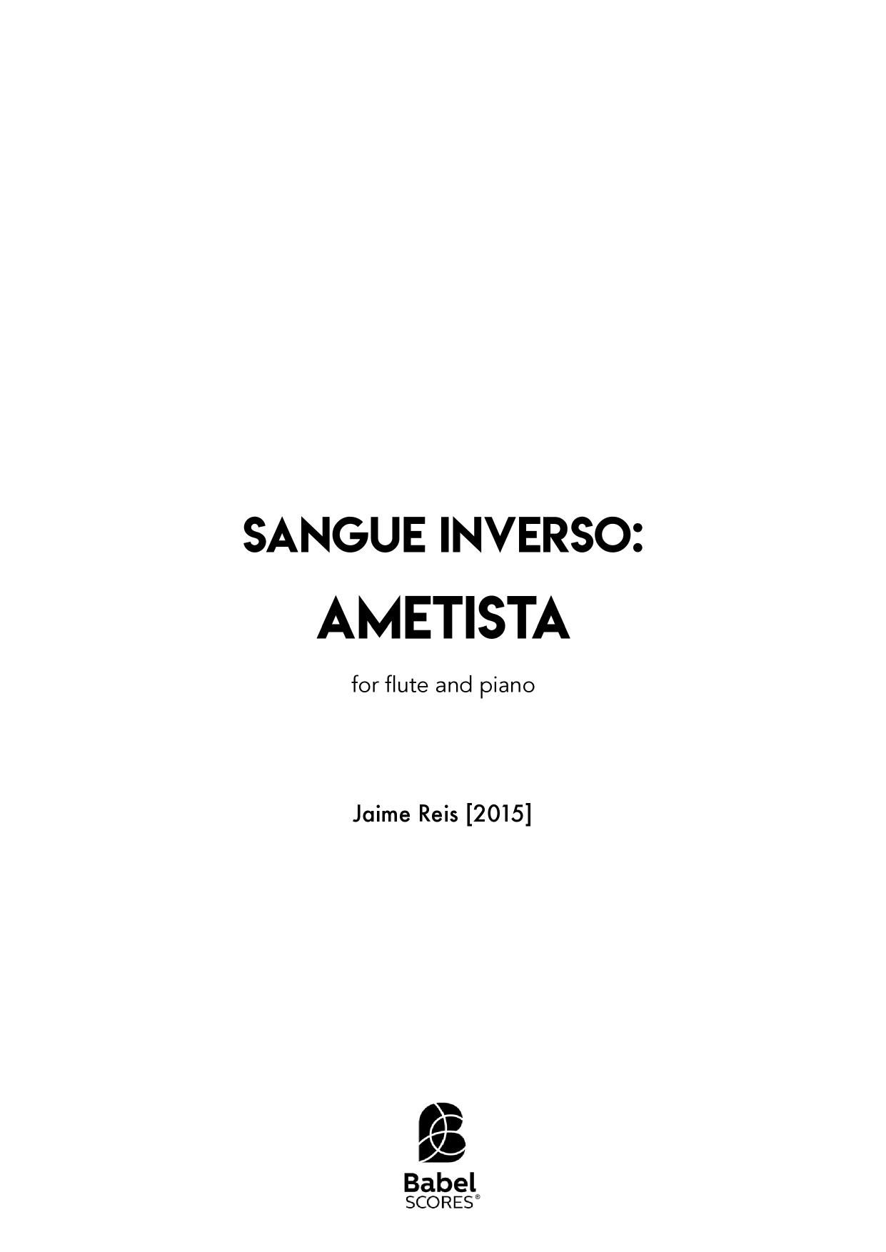 Sangue Inverso：Ametista (II)