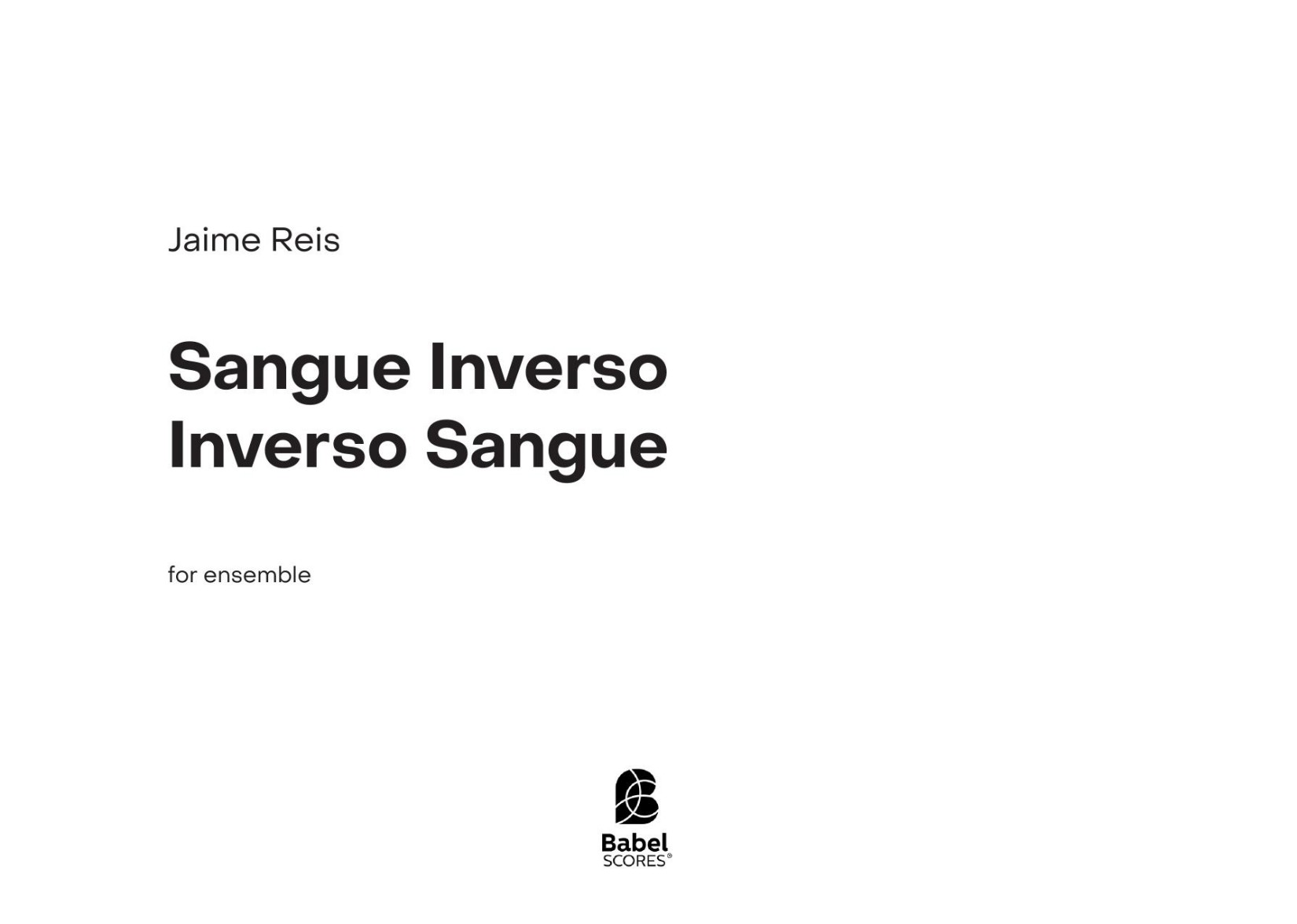 Sangue Inverso (I) (II) (III) - Inverso Sangue (I) (II) (III)