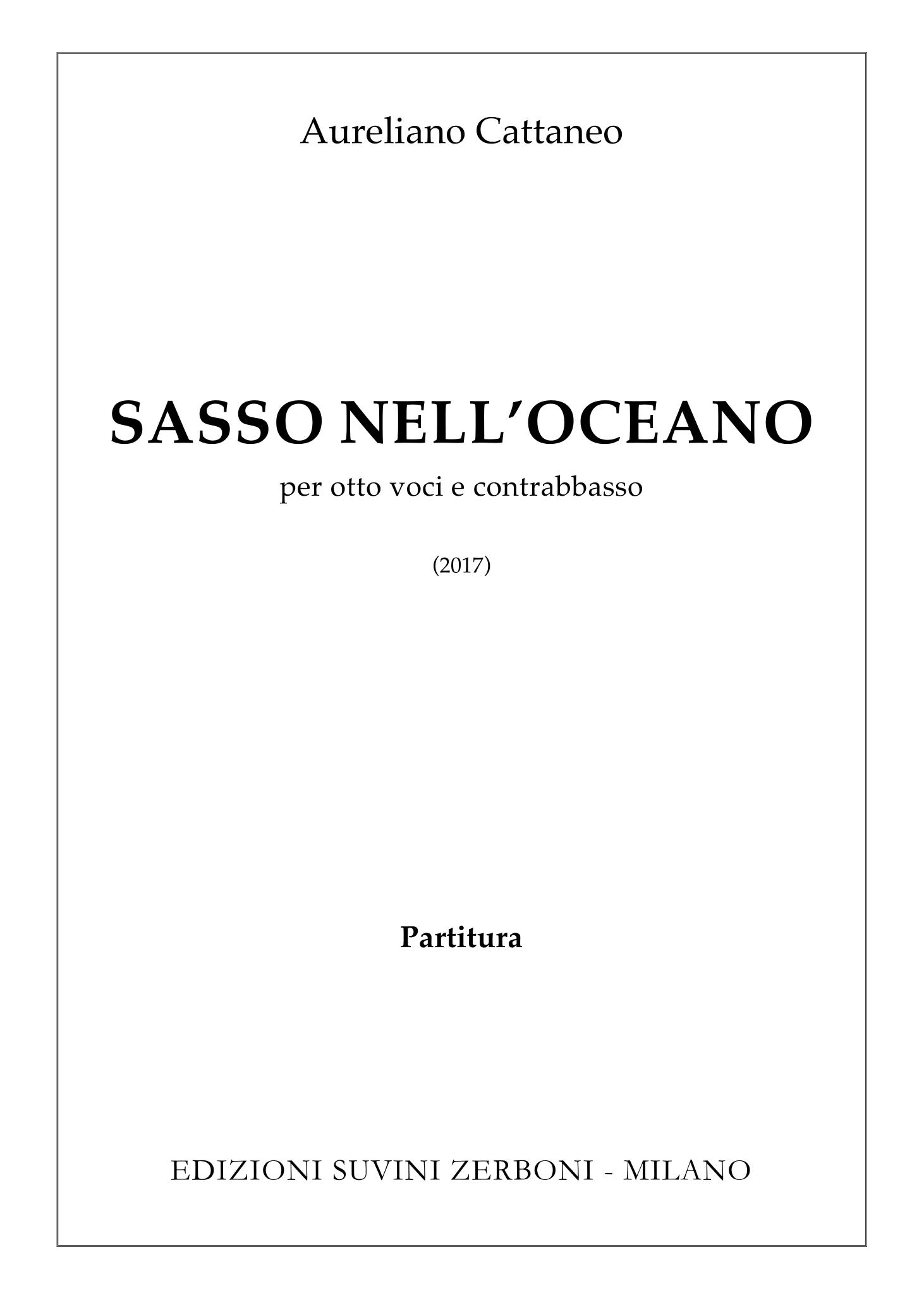 Sasso nell'oceano