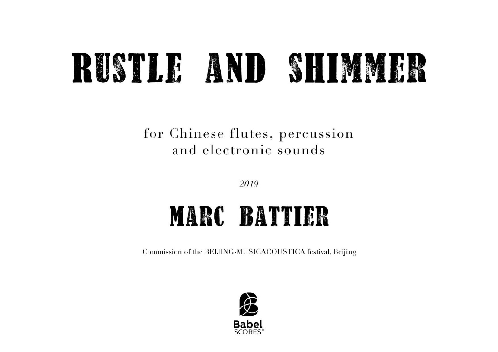 Rustle and Shimmer