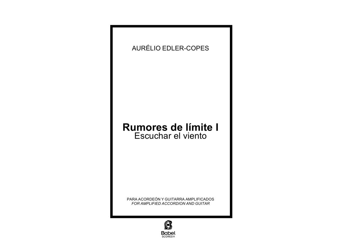 Rumores de límite 1 Escuchar el viento