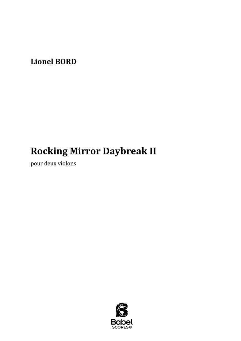 Rocking Mirror Daybreak II