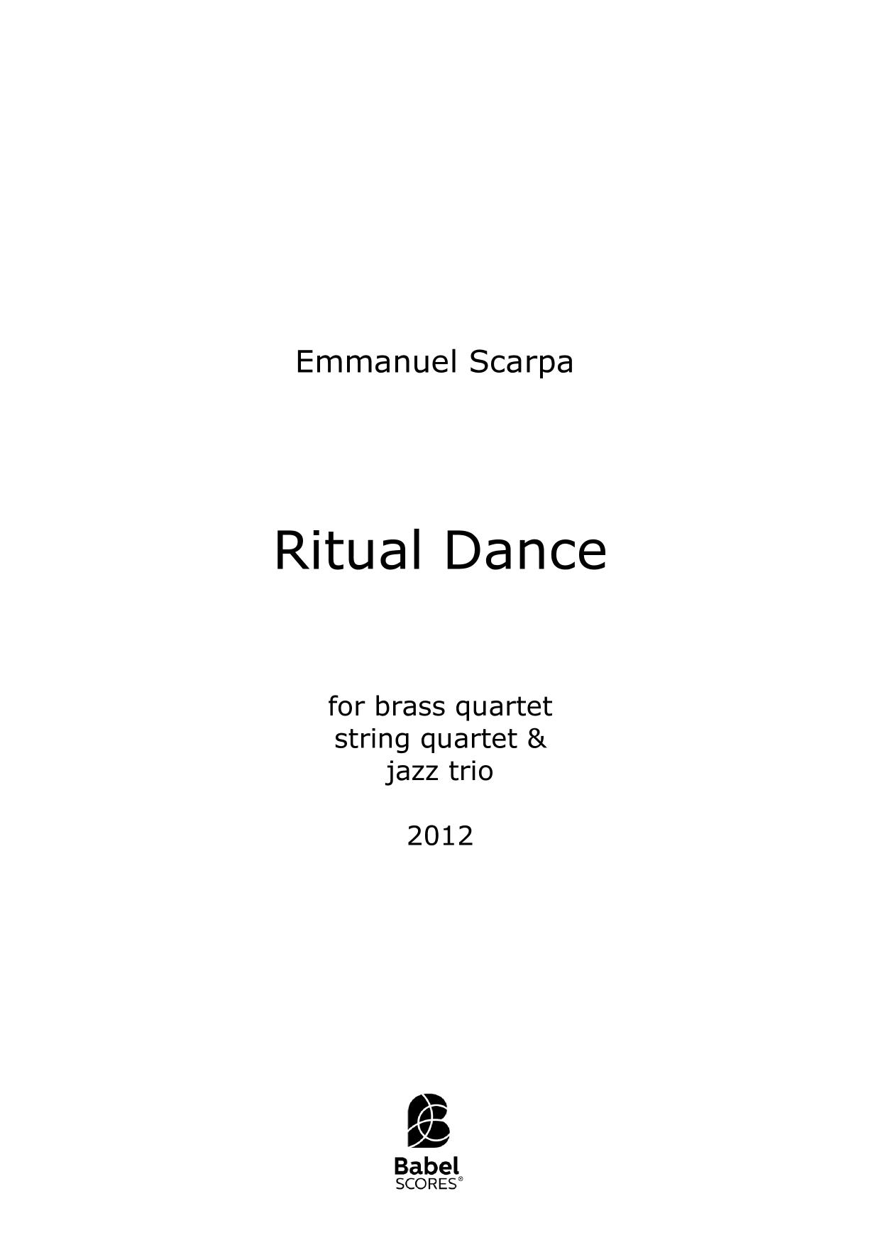 Ritual dance