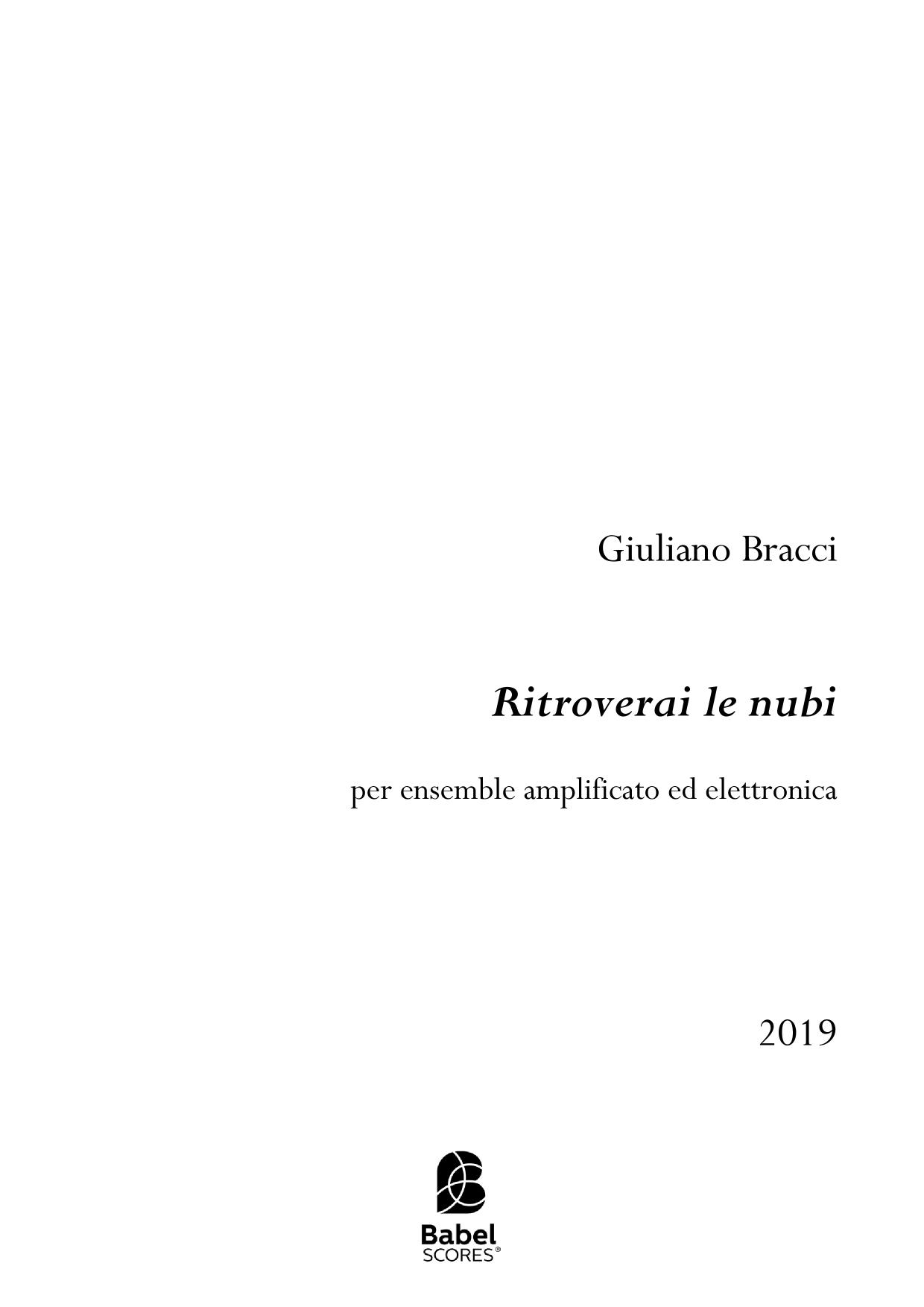 Ritroverai le nubi