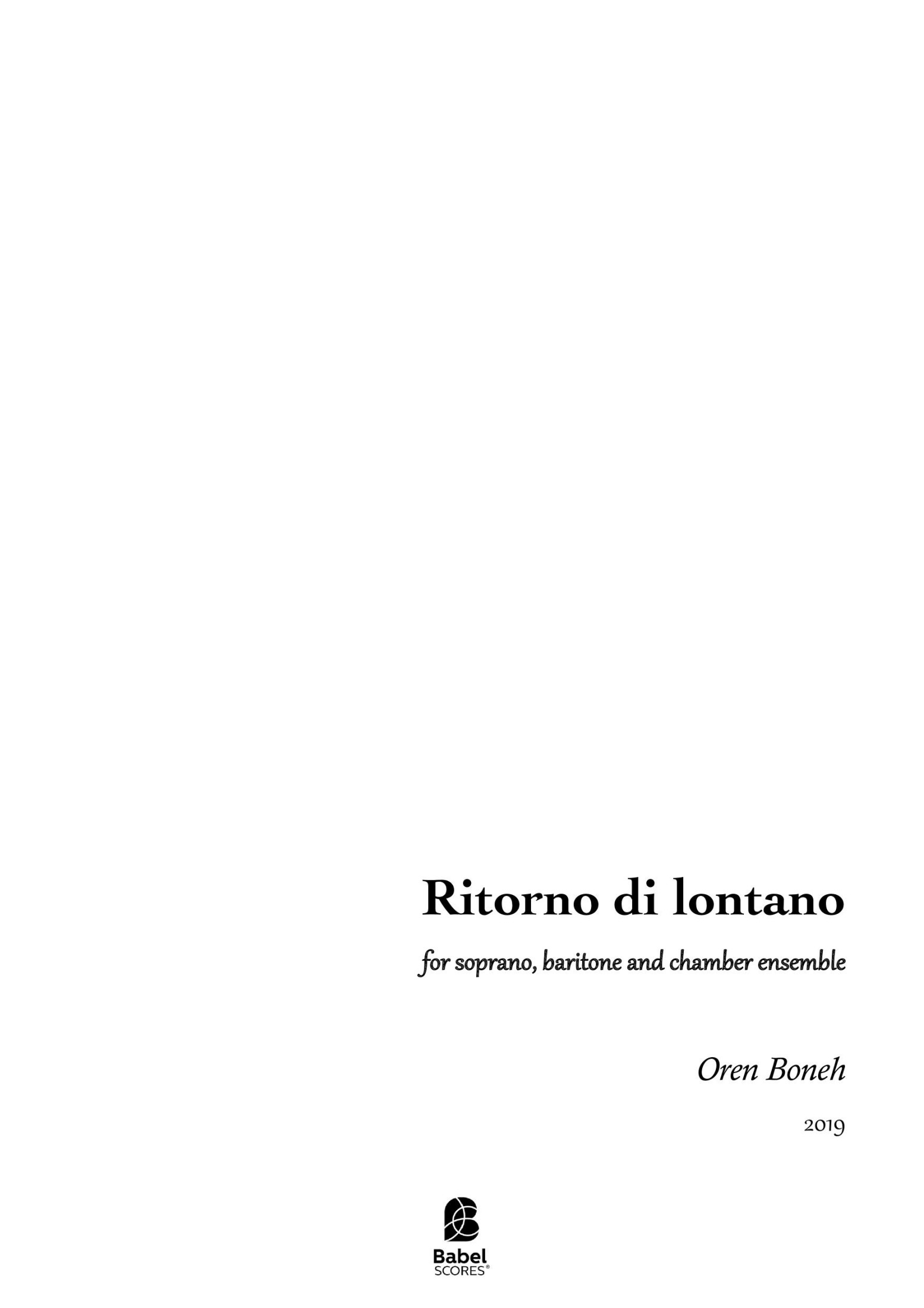 Ritorno di lontano