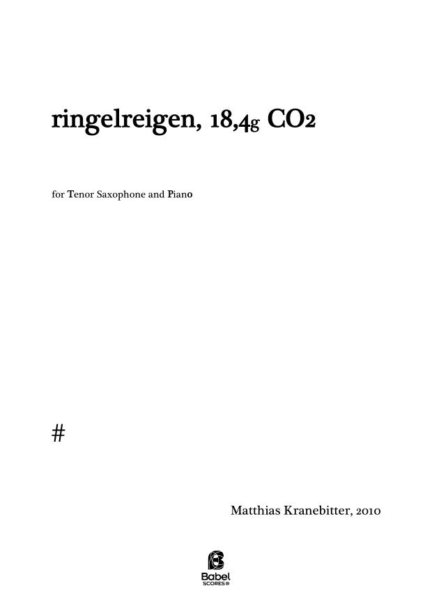 Ringelreigen 18 4 g CO2